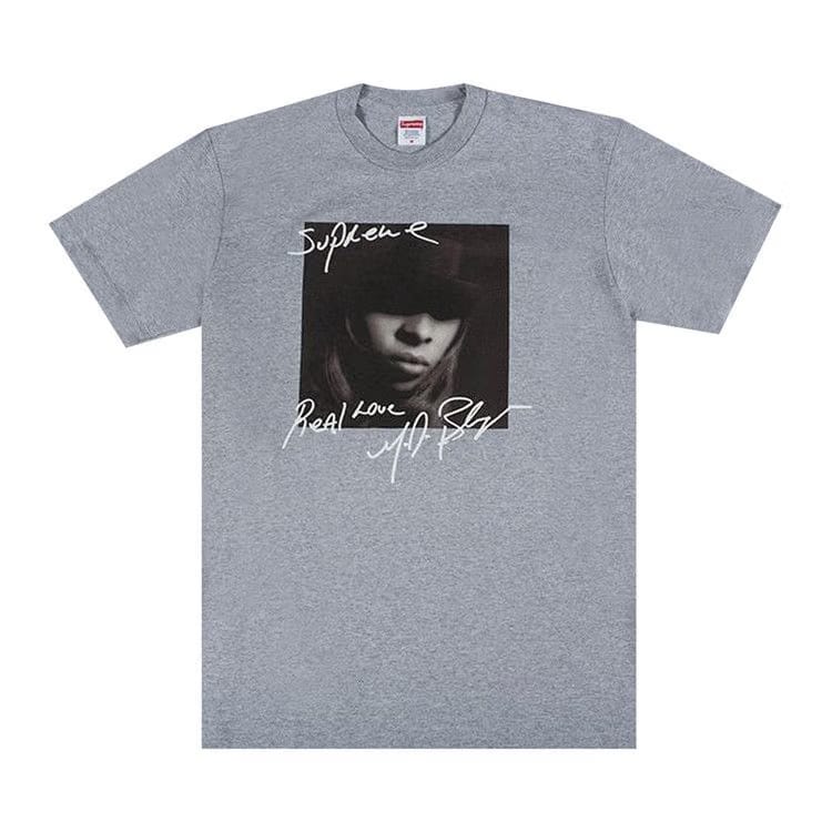 Supreme Mary J. Blige T-Shirt Heather Grey