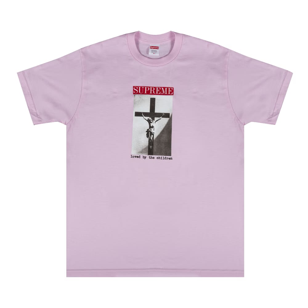 Supreme Loved By The Children T-Shirt Light Pink