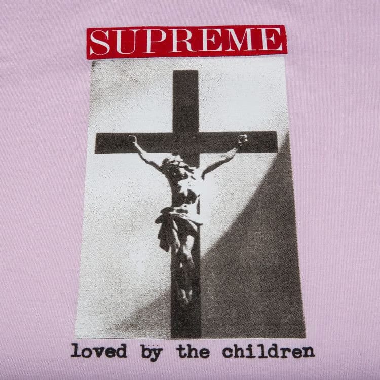 Supreme Loved By The Children T-Shirt Light Pink