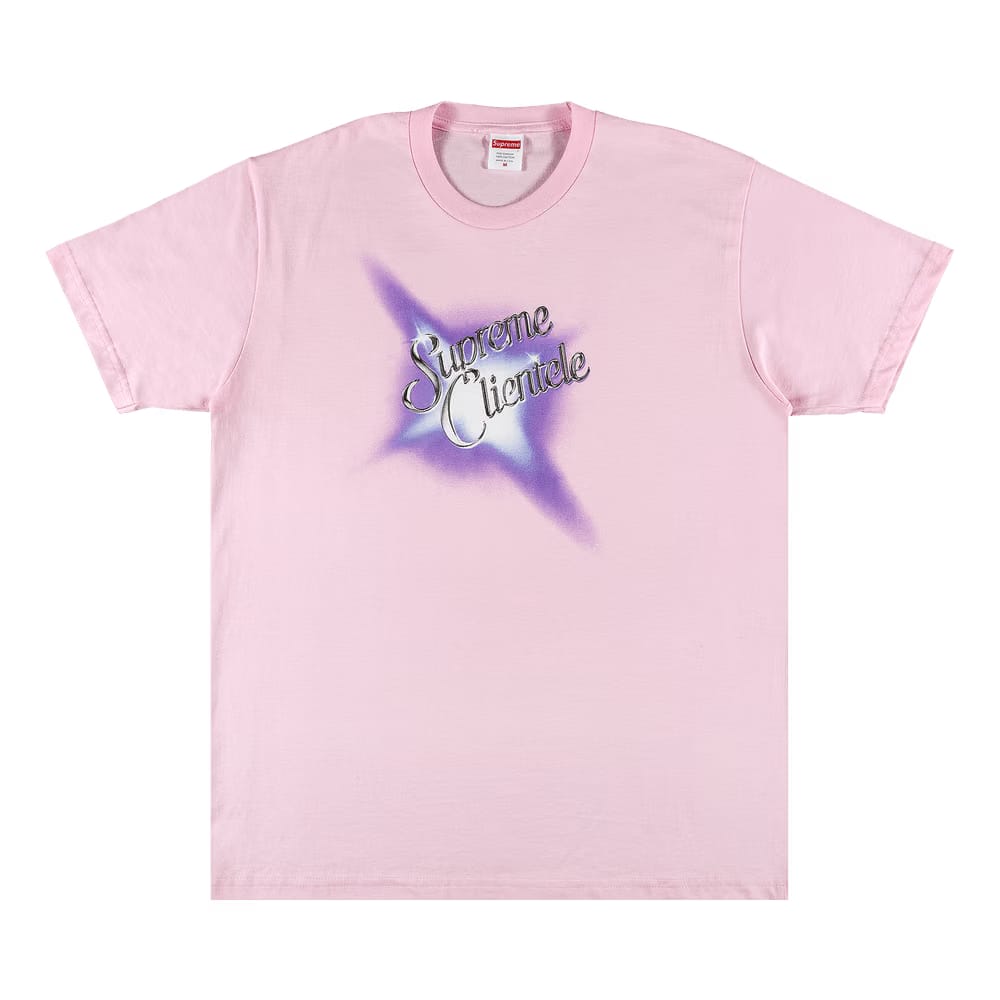 Supreme Clientele T-Shirt Light Pink
