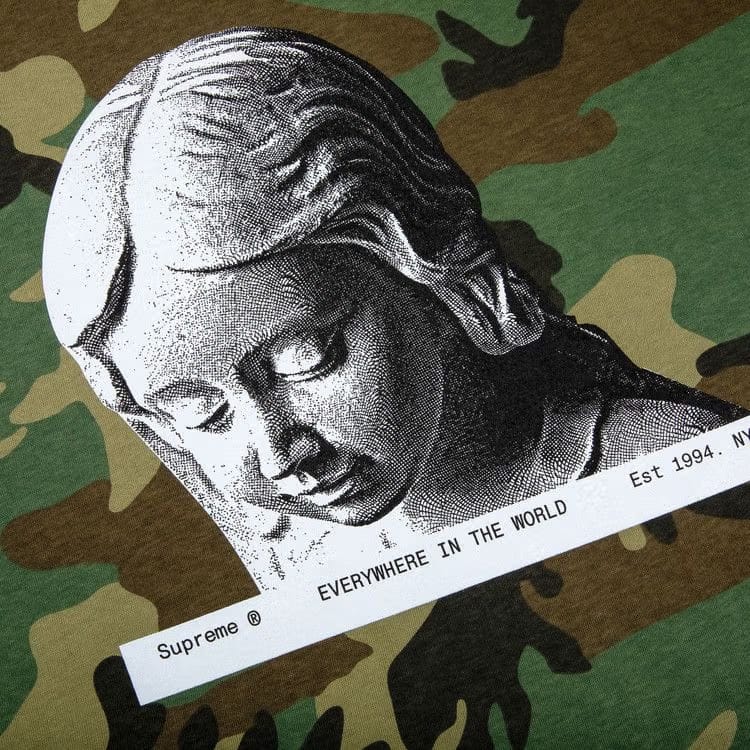 Supreme Everywhere T-Shirt Woodland Camo