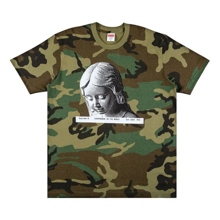 Supreme Everywhere T-Shirt Woodland Camo