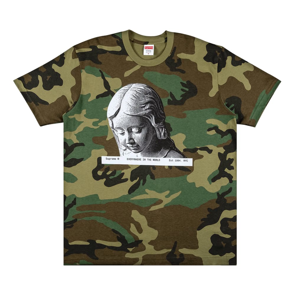 Supreme Everywhere T-Shirt Woodland Camo