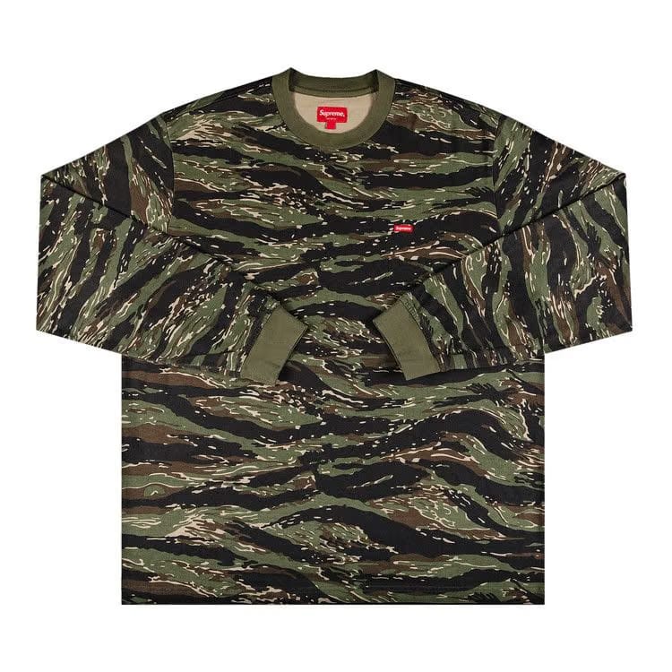 Supreme Small Box Long-Sleeve T-Shirt Tigerstripe Camo