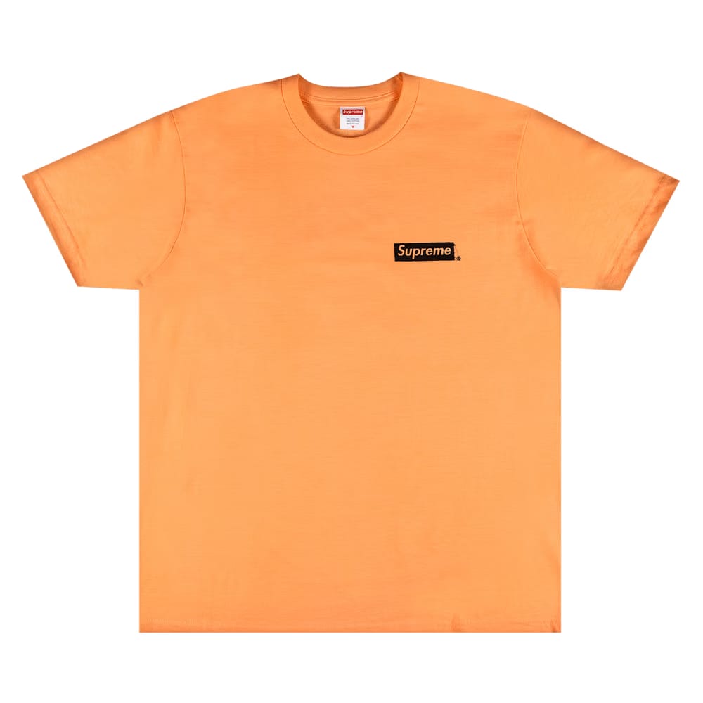 Supreme Spiral T-Shirt Peach