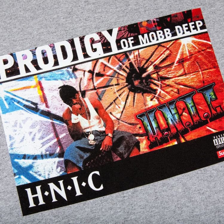 Supreme HNIC T-Shirt Heather Grey