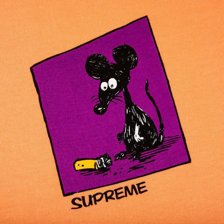 Supreme Mouse T-Shirt Peach