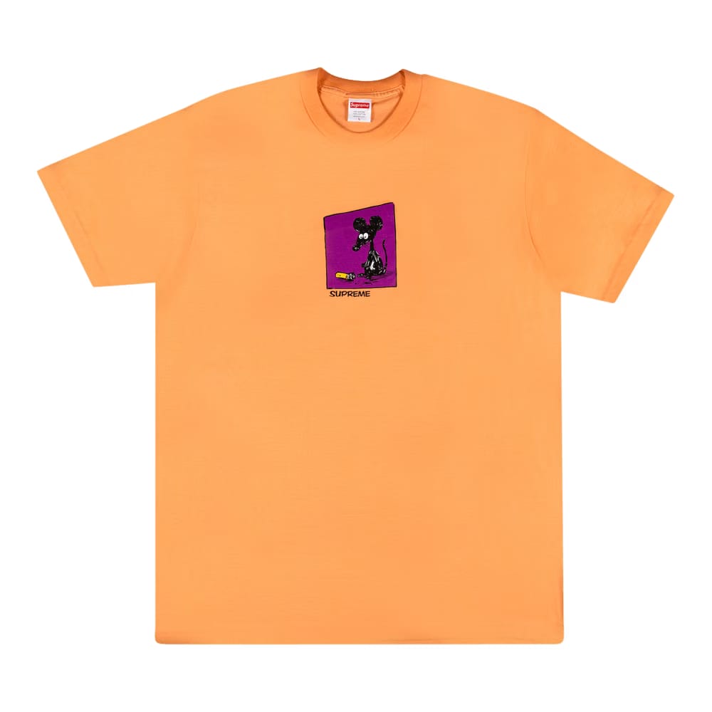 Supreme Mouse T-Shirt Peach