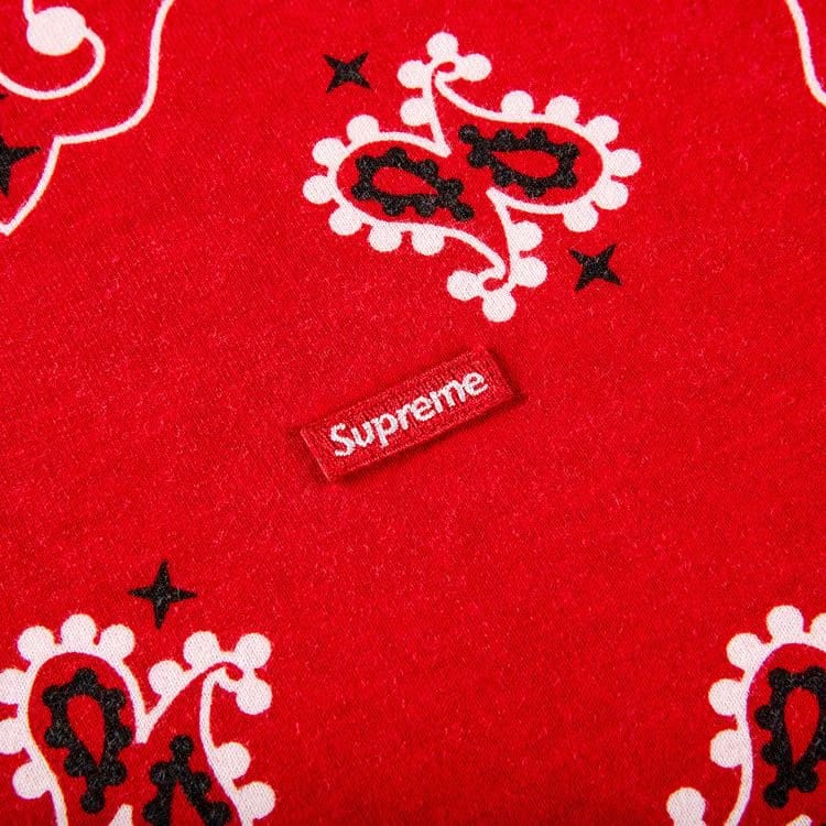 Supreme Small Box T-Shirt Red Bandana