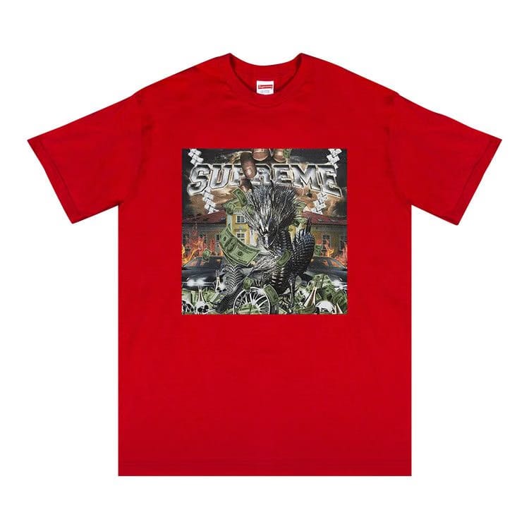 Supreme Dragon T-Shirt Red