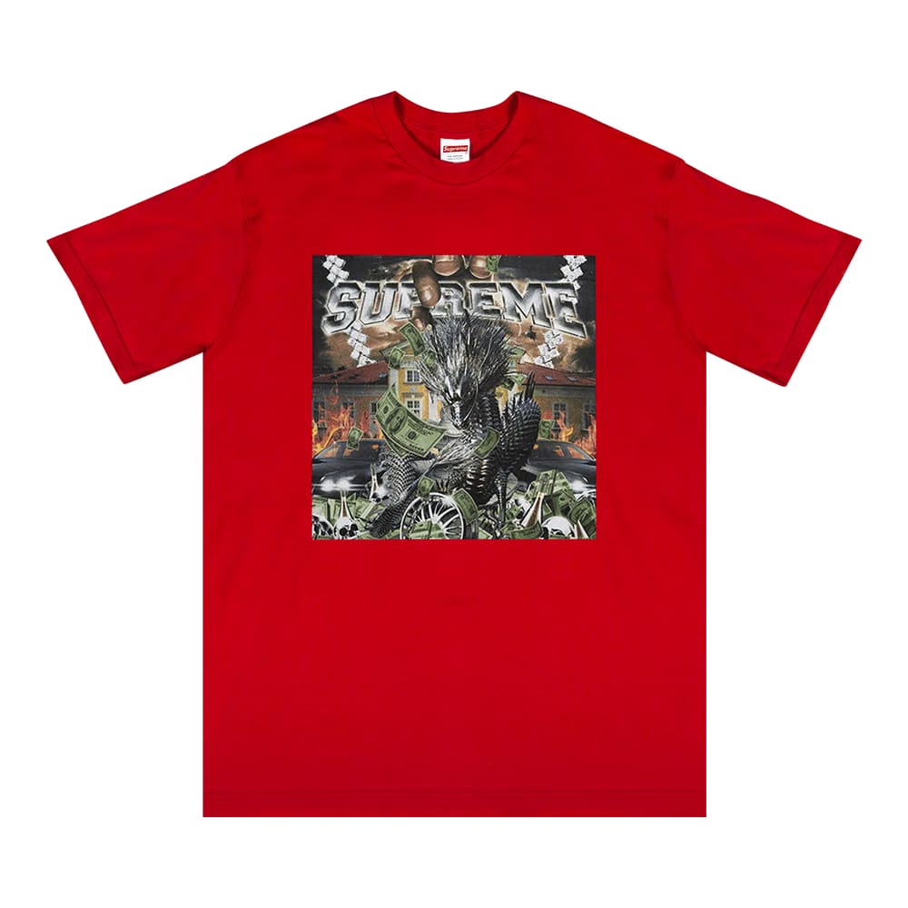 Supreme Dragon T-Shirt Red