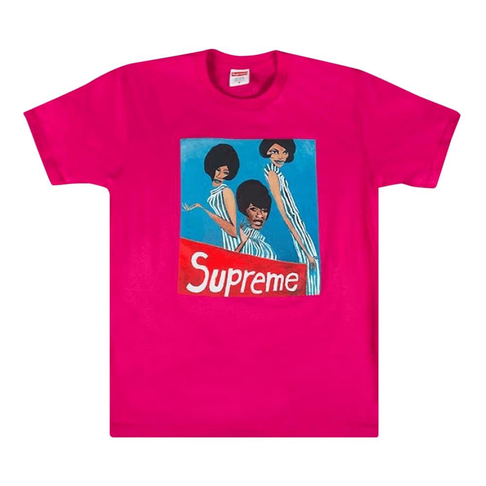 Supreme Group T-Shirt Dark Pink