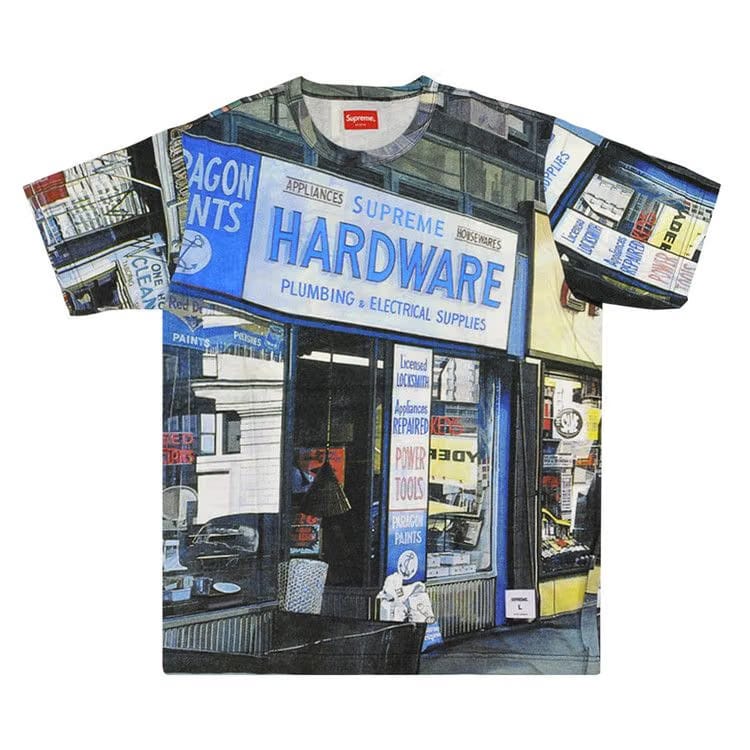 Supreme Hardware Shorts-Sleeve Top Multicolor