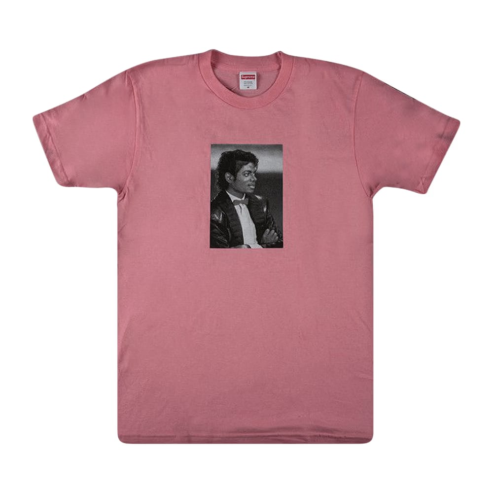 Supreme Michael Jackson T-Shirt Bright Coral