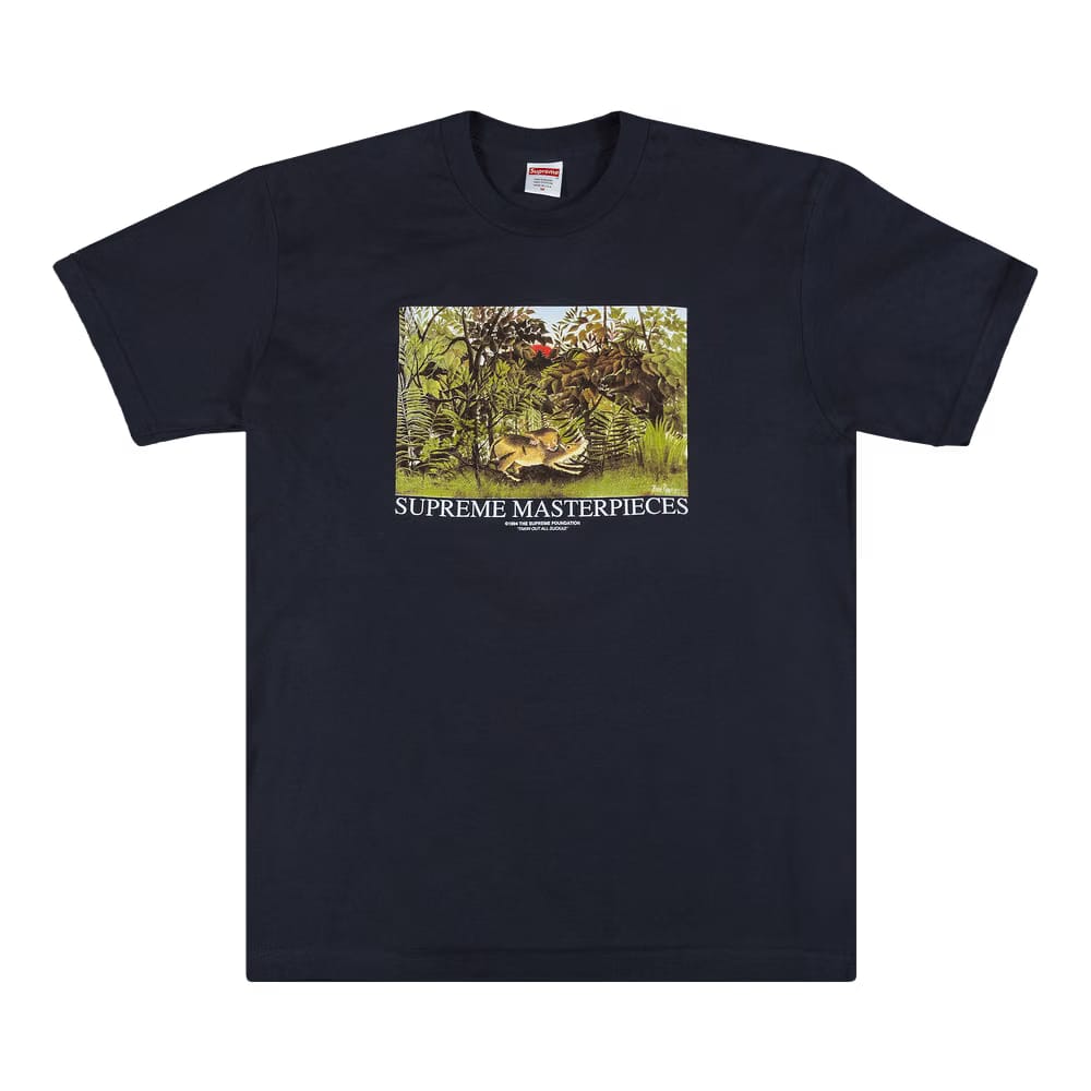 Supreme Masterpieces T-Shirt Navy