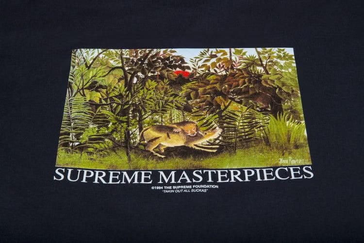 Supreme Masterpieces T-Shirt Navy