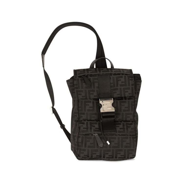 Fendi Fendiness Small Backpack Black