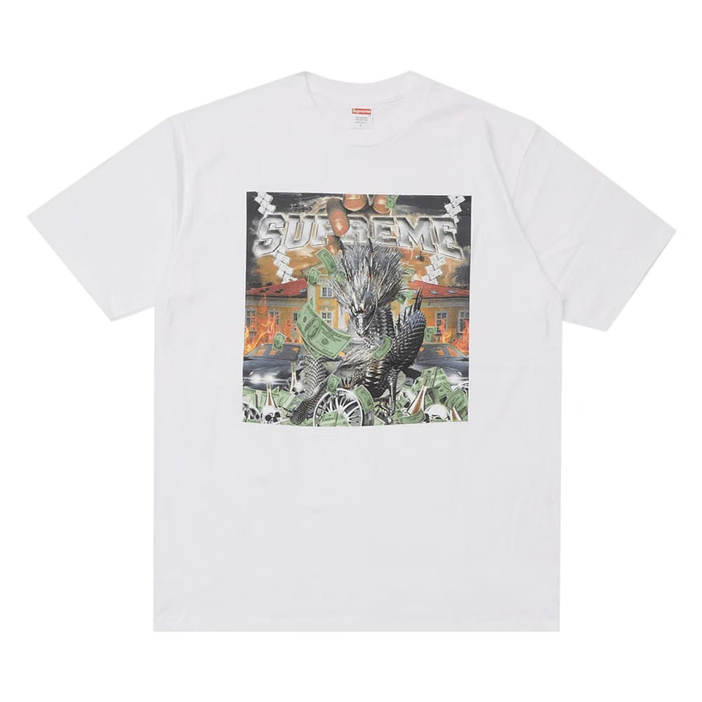 Supreme Dragon T-Shirt White