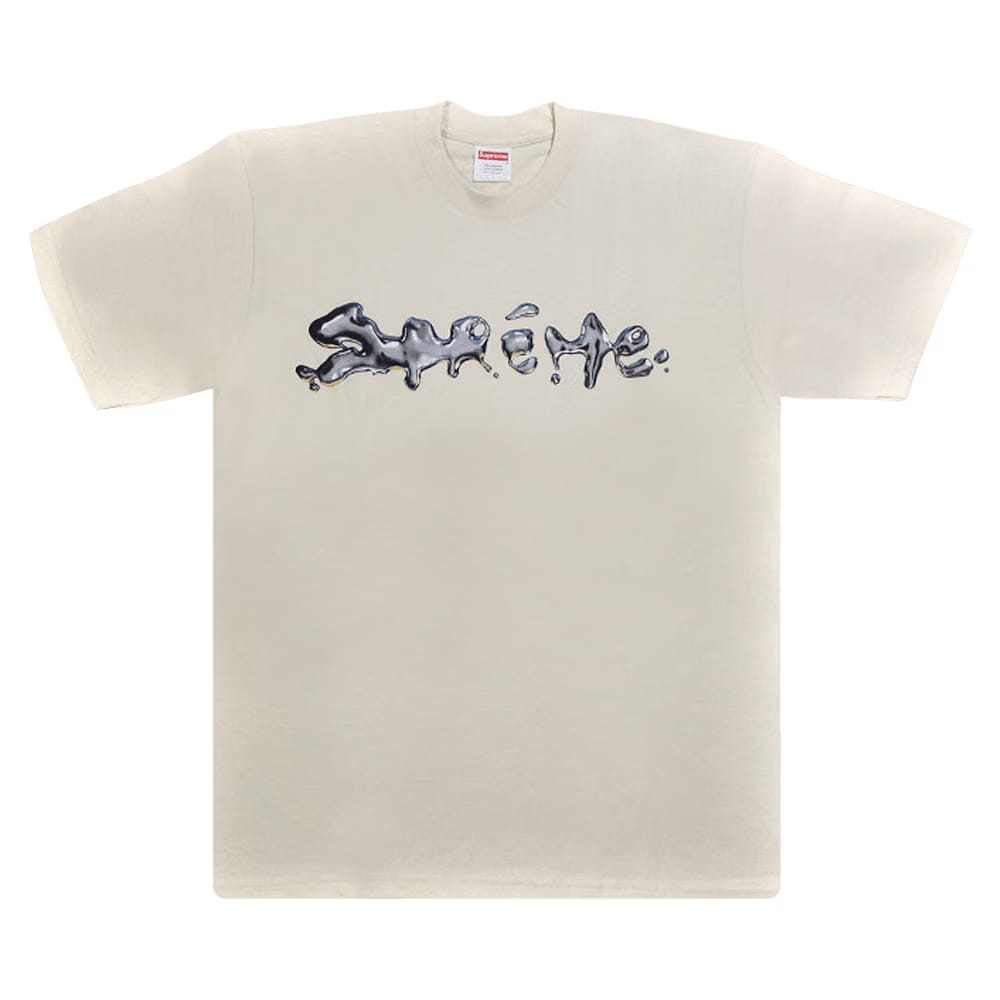Supreme Liquid T-Shirt Natural