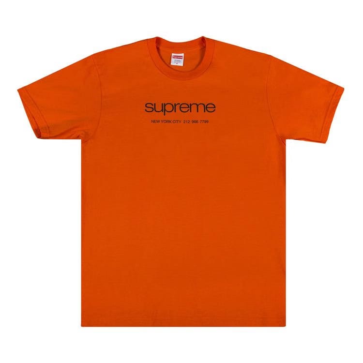 Supreme Shop T-Shirt Orange