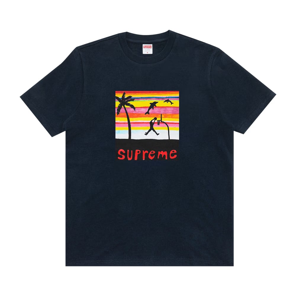 Supreme Dunk T-Shirt Navy