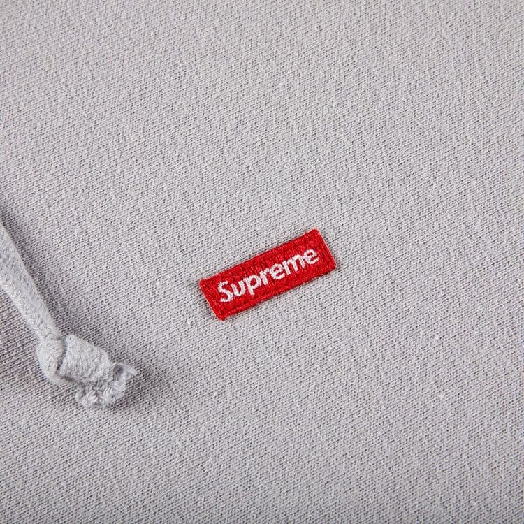 Supreme Small Box Hoodie Grey