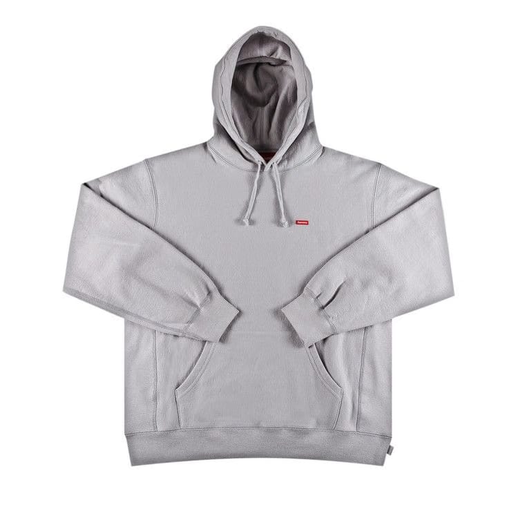Supreme Small Box Hoodie Grey