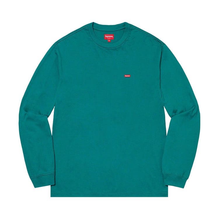 Supreme Small Box Long-Sleeve T-Shirt Teal