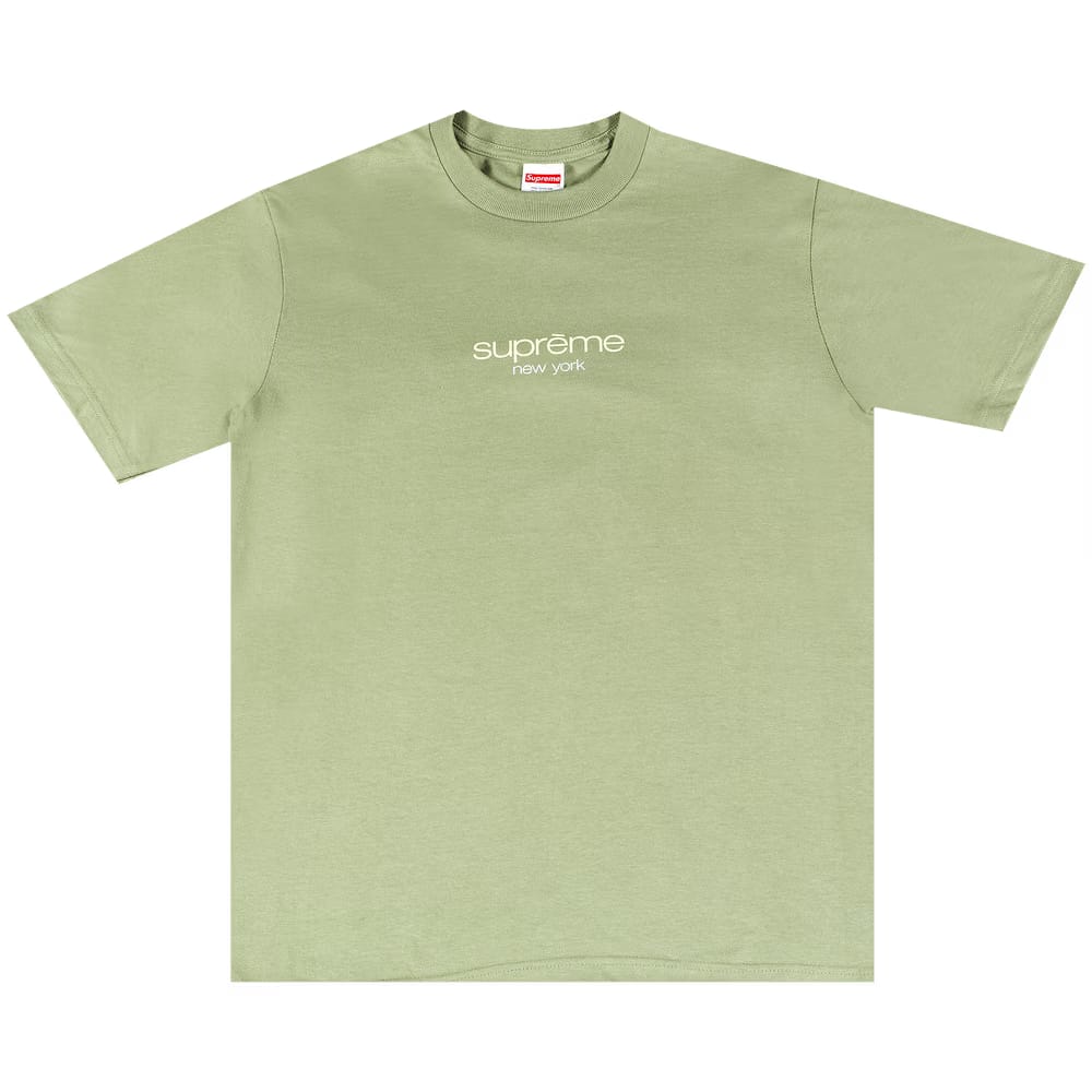 Supreme Classic Logo T-Shirt Light Olive