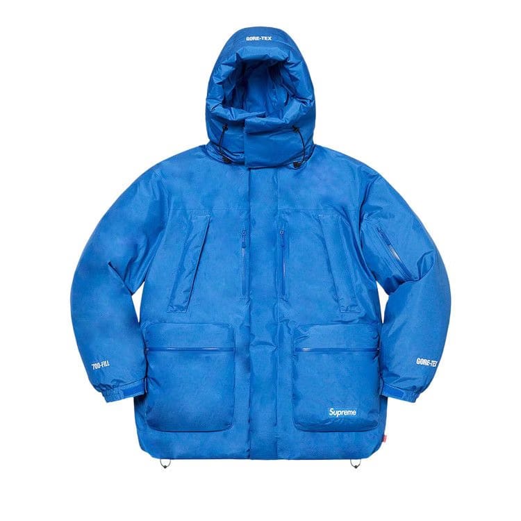 Supreme GORE-TEX 700-Fill Down Parka Blue