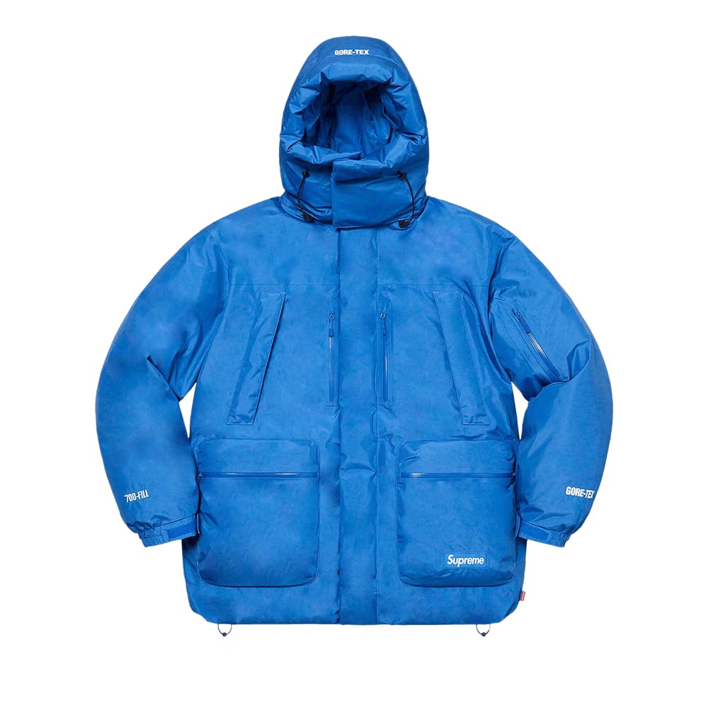 Supreme GORE-TEX 700-Fill Down Parka Blue