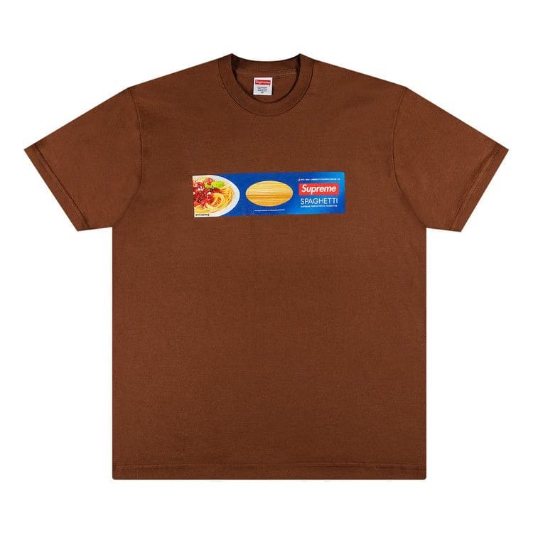 Supreme Spaghetti T-Shirt Brown