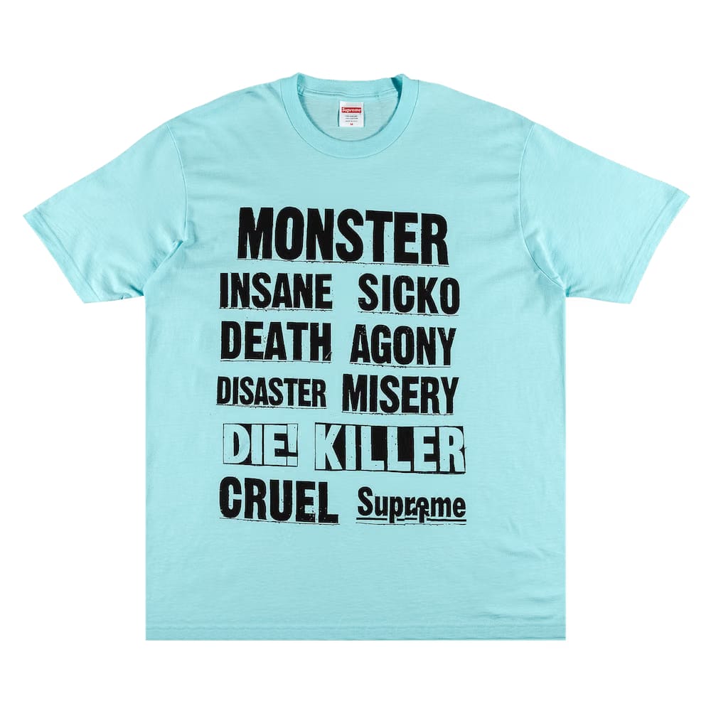 Supreme Monster T-Shirt Turquoise