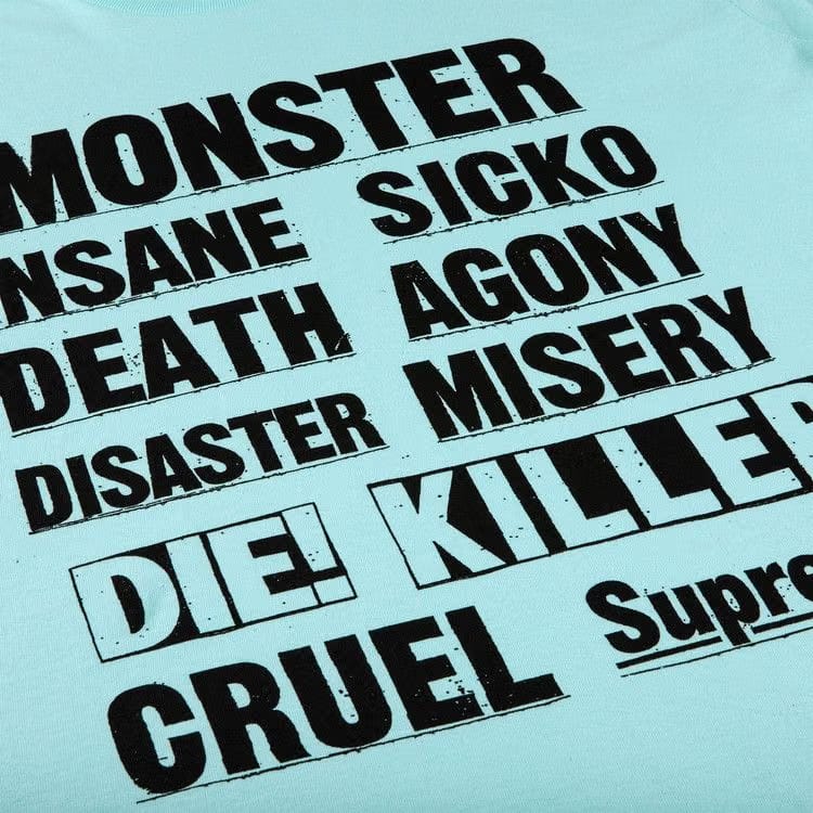 Supreme Monster T-Shirt Turquoise