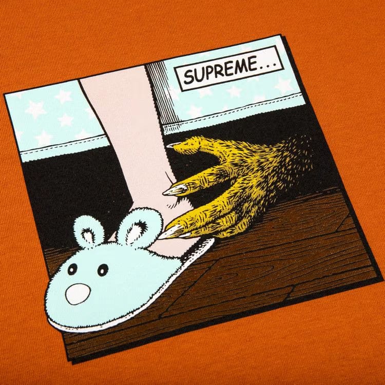 Supreme Bed T-Shirt Rust