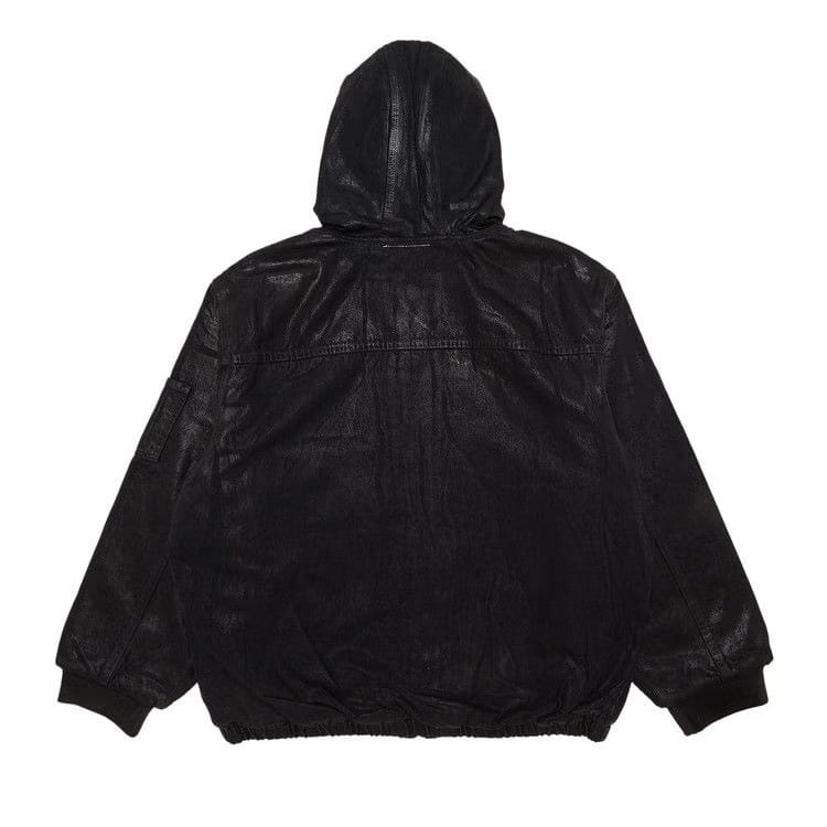 Supreme x MM6 Maison Margiela Foil Hooded Work Jacket Black