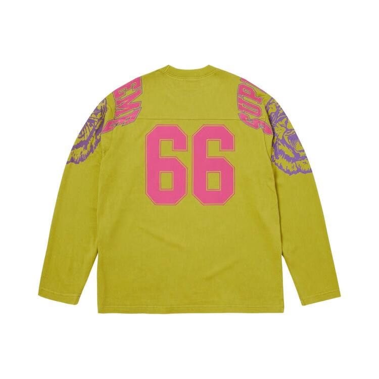 Supreme Mascot Long-Sleeve Football Top Green