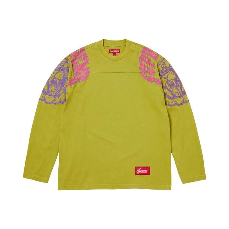 Supreme Mascot Long-Sleeve Football Top Green