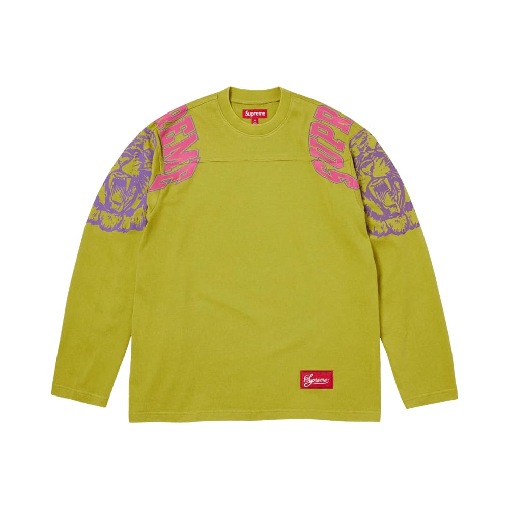 Supreme Mascot Long-Sleeve Football Top Green