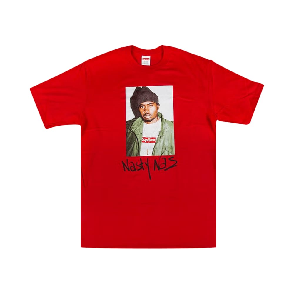 Supreme Nas T-Shirt Red