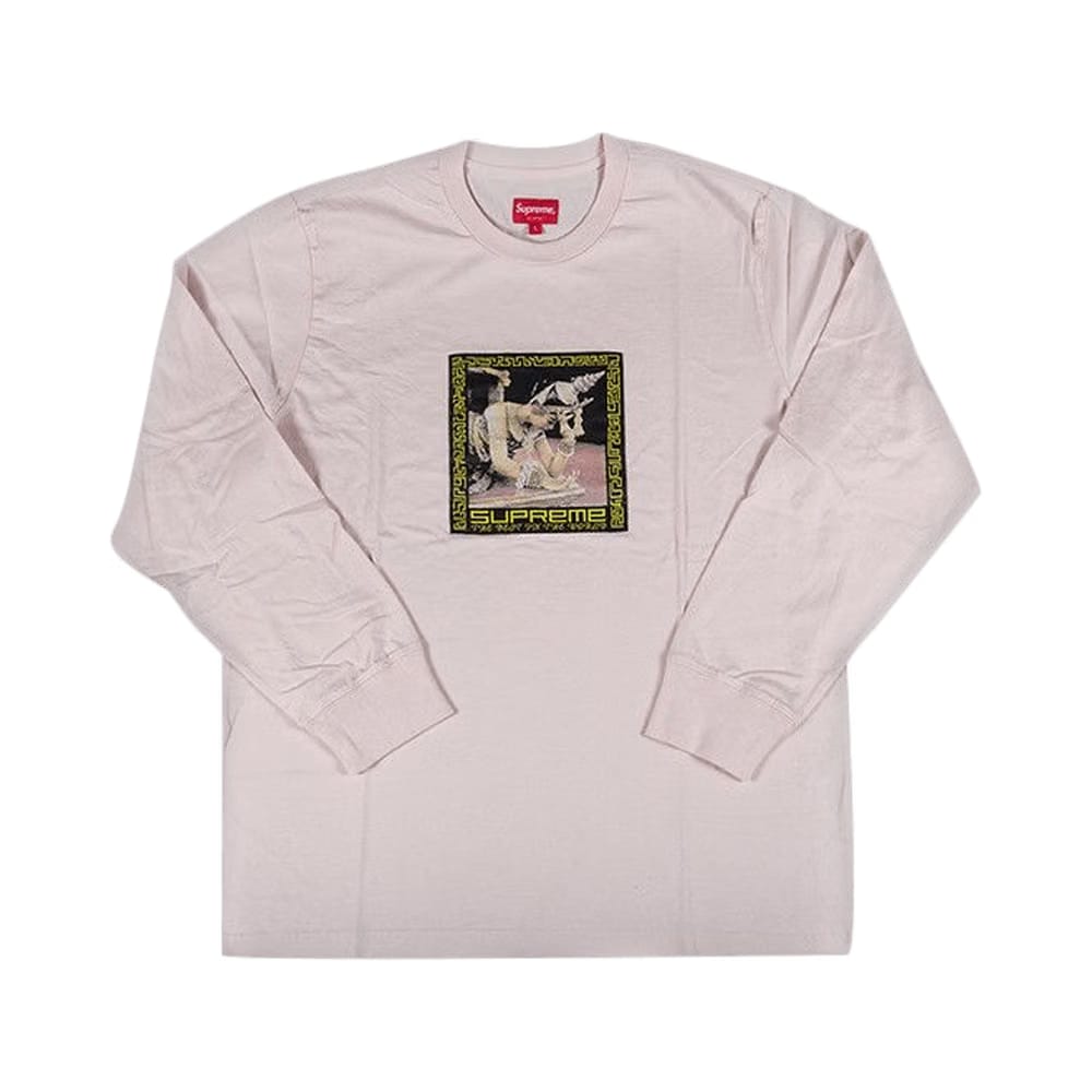 Supreme Best In The World Long-Sleeve T-Shirt Pink