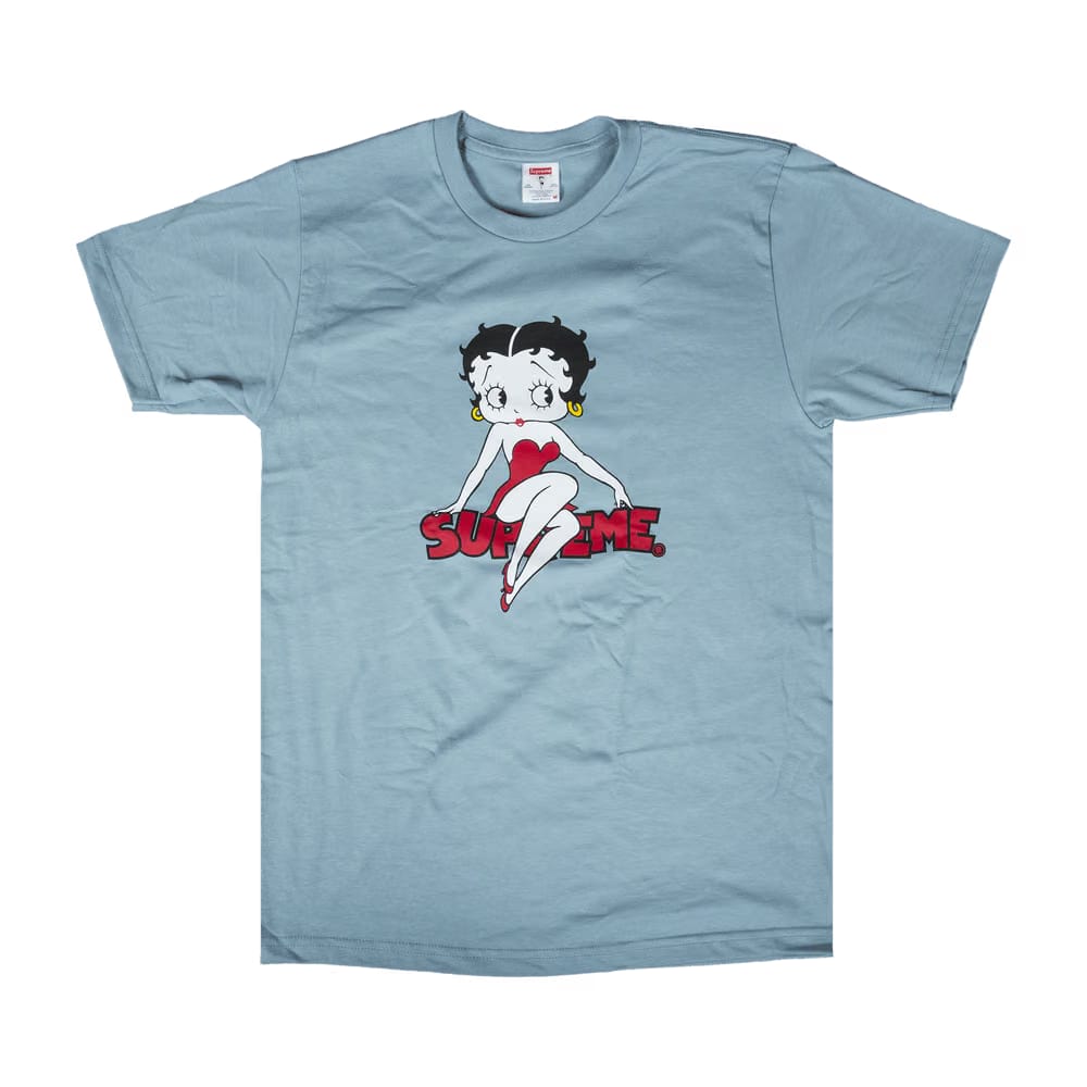 Supreme Betty Boop T-Shirt Slate