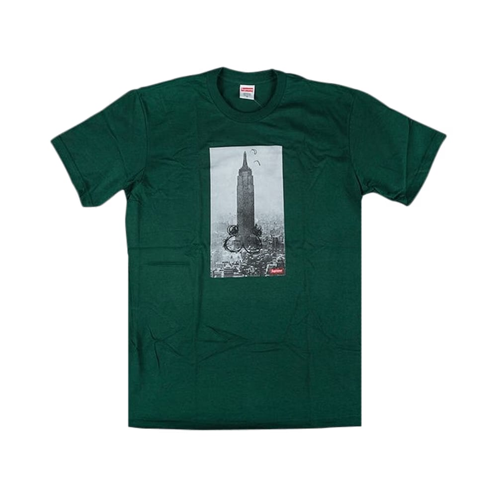 Supreme Mike Kelley The Empire State Building T-Shirt Green