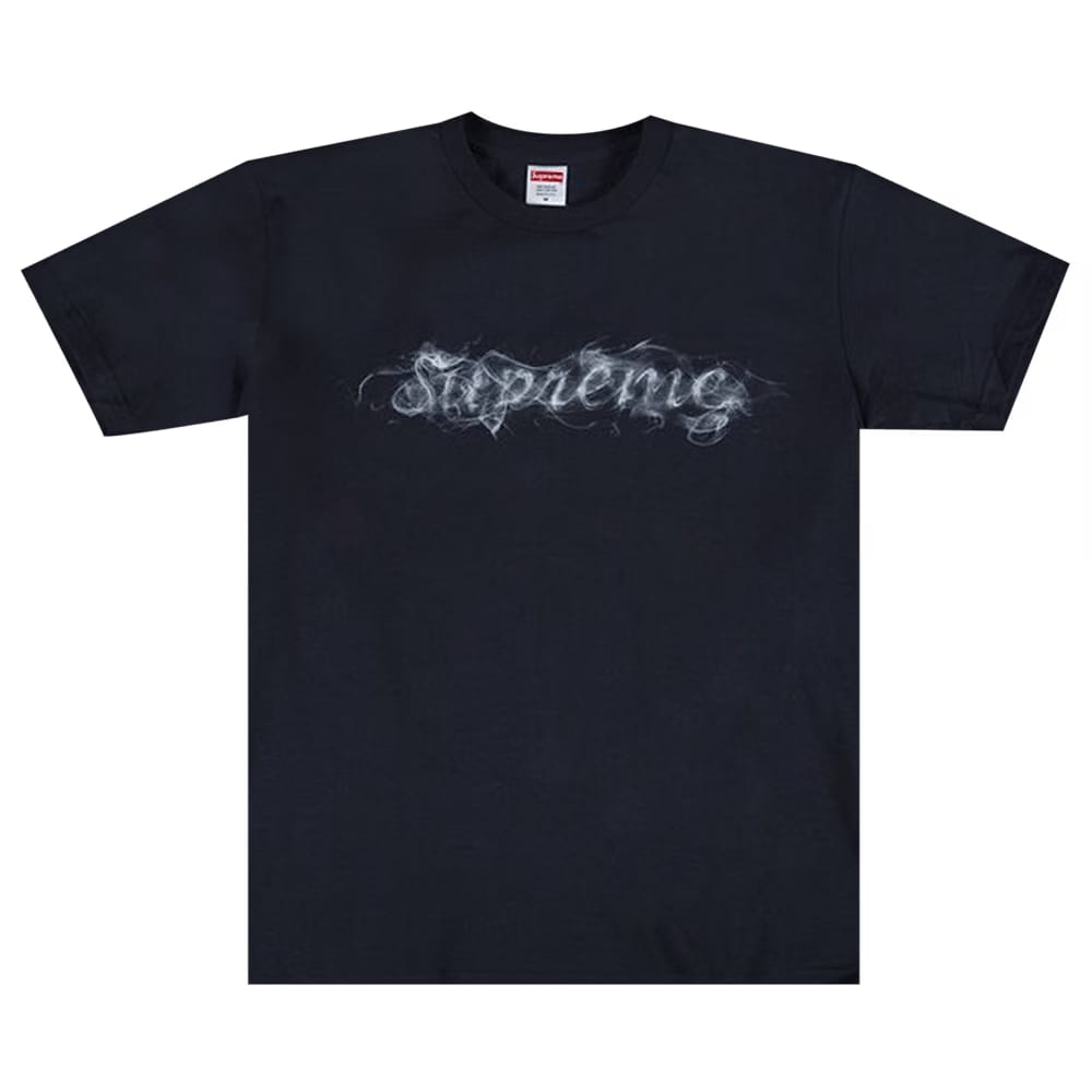 Supreme Smoke T-Shirt Navy