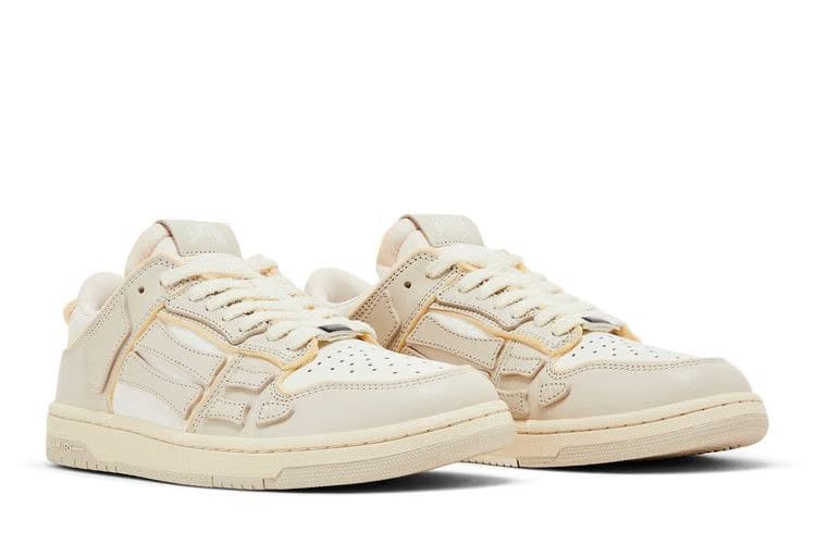 Amiri Skel Top Low Collegiate - Birch White