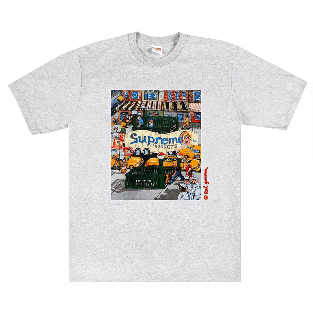 Supreme Manhattan T-Shirt Ash Grey