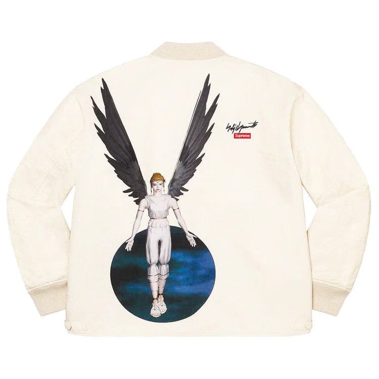 Supreme x Yohji Yamamoto x TEKKEN Nylon Bomber Jacket Natural