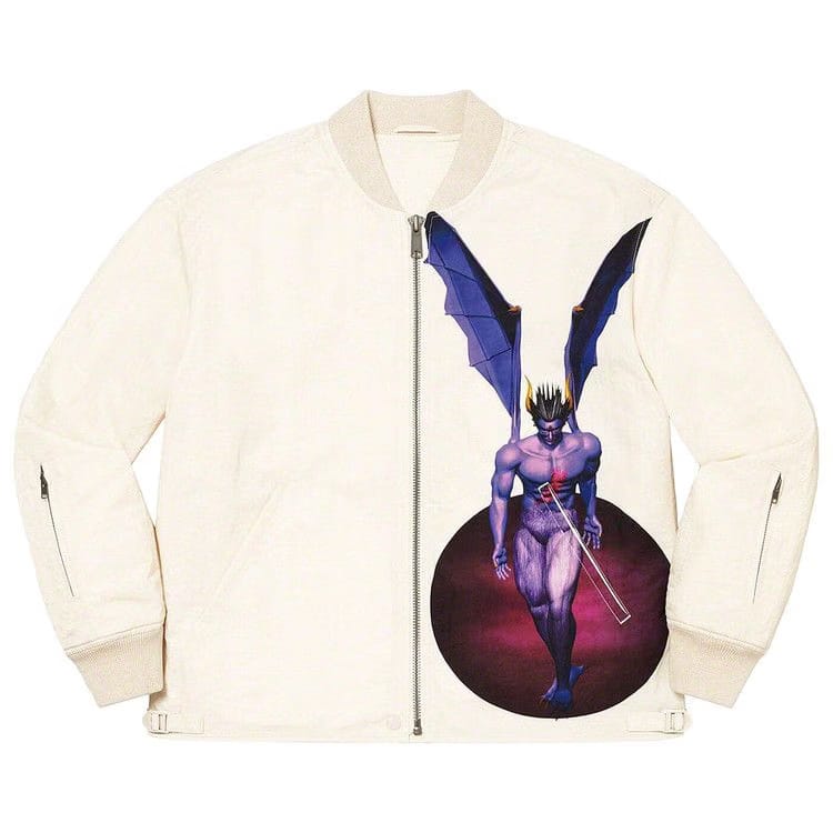 Supreme x Yohji Yamamoto x TEKKEN Nylon Bomber Jacket Natural