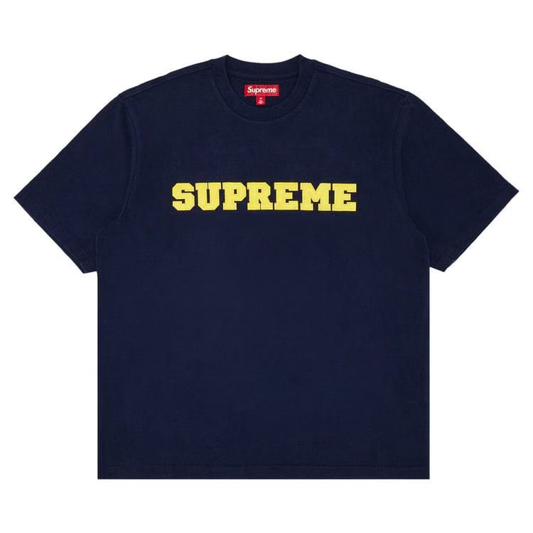 Supreme Collegiate Shorts-Sleeve Top Navy