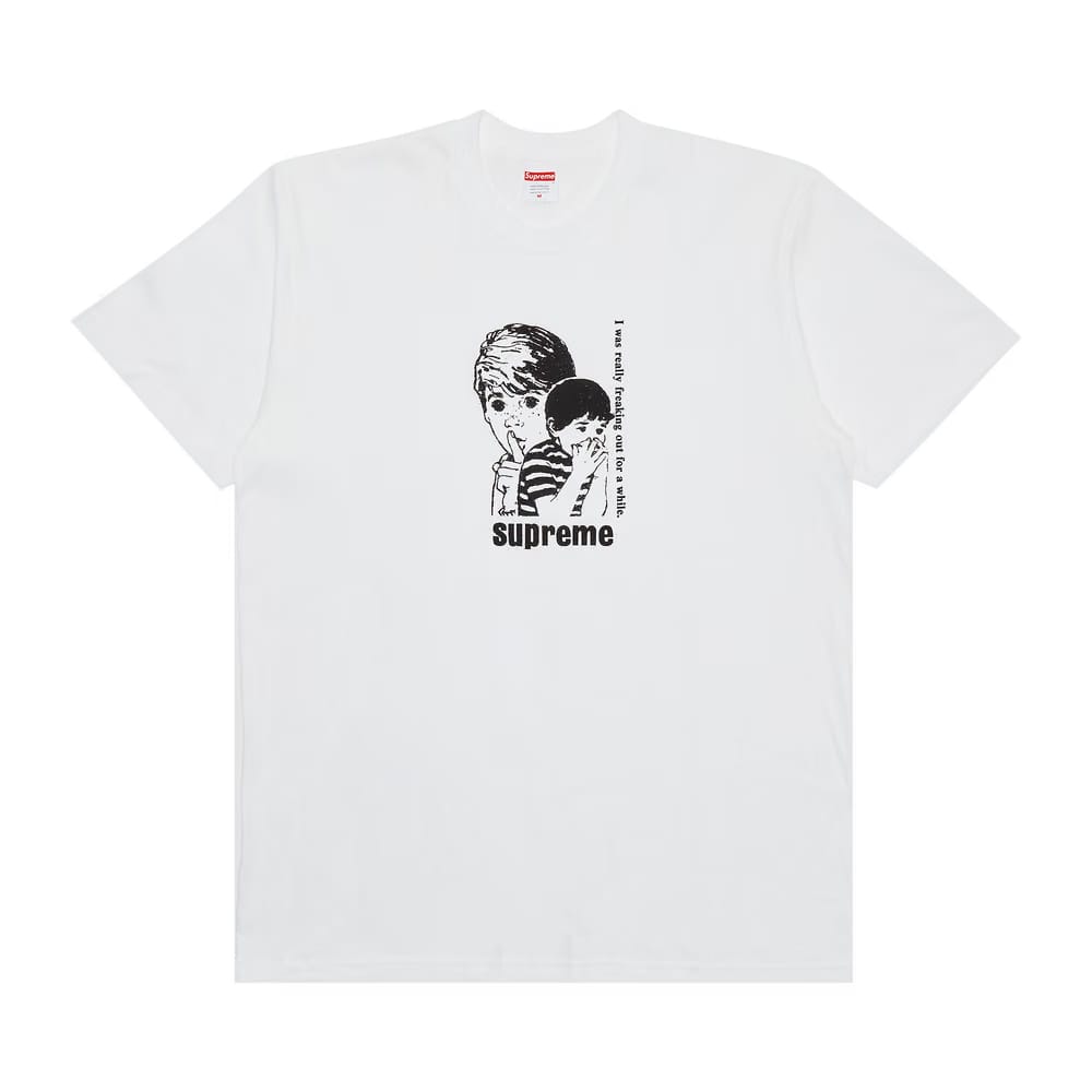 Supreme Freaking Out T-Shirt White